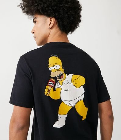 Remera Estampa Homer Duff 1