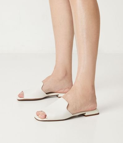 Sandália Plana Tira Única Ancha Beira Rio 8