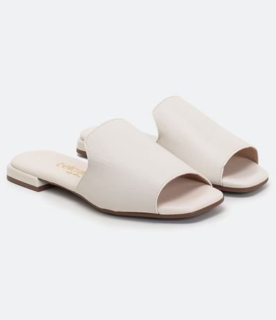 Sandália Plana Tira Única Ancha Beira Rio 2