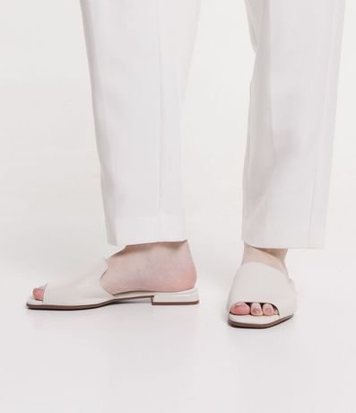 Sandália Plana Tira Única Ancha Beira Rio 4