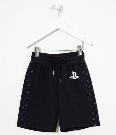 Bermuda Infantil Sudadera Playstation - Tam 7 a 14 años 1