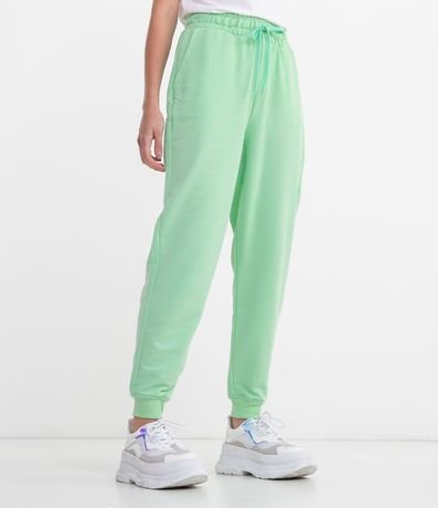 Pantaón Jogger Liso con Bolsillo y Ajuste en Algodón Comfy