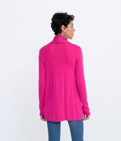 Chaqueta de Punto Larga sin Estampado 2