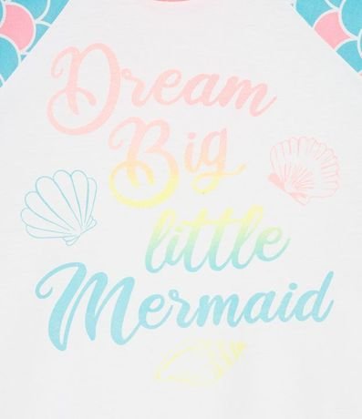 Camisón Infantil Sirena - Talles 5 a 14 años 3
