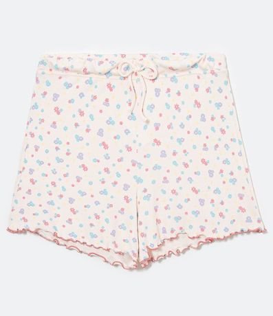 Short Pijama Estampa Floral con Ajuste 1