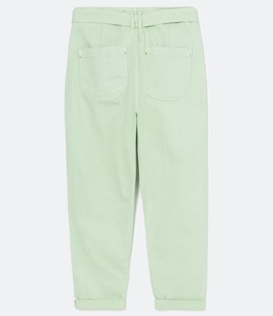 Pantalón Clochard en Sarga con Cinturón 2