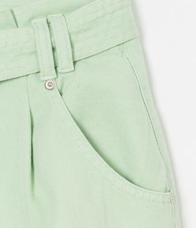 Pantalón Clochard en Sarga con Cinturón 3