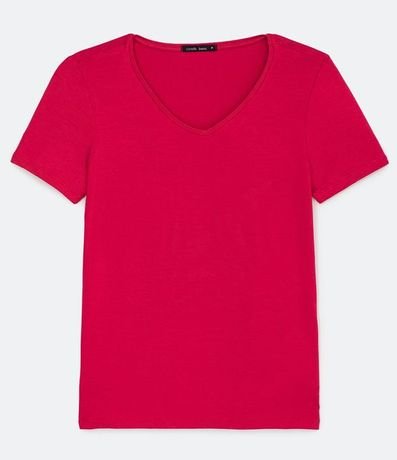 Blusa Básica en Viscosa con Escote V 5