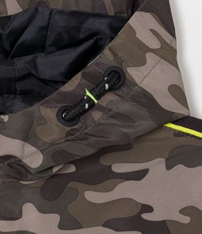 Campera Cortaviento Infantil Camuflaje con Estampado Jurassic World - Talle 5 a 14 años 5