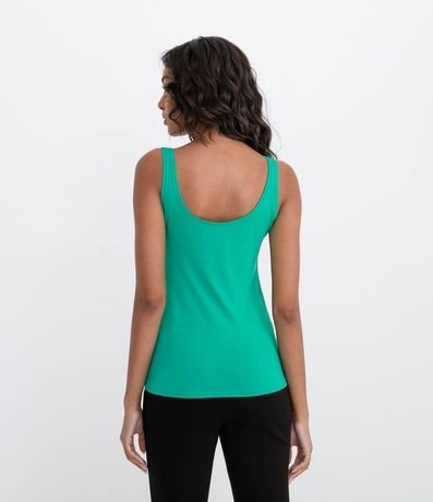 Blusa Musculosa en Poliamida con Escote U 2
