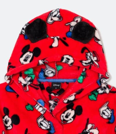 Bata de Baño Infantil en Fleece Estampado de Mickey y Amigos - Talle PP al M 3