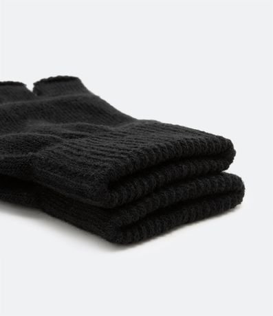 Guante Sin Dedo con Puño Acanelado 4