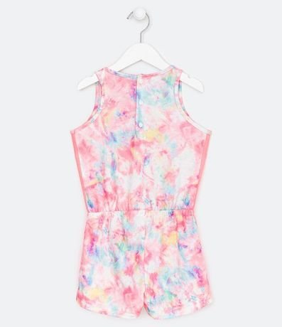 Mono Infantil Estampa Tie Dye con Raya Lateral Tam 5 a 14 años 2