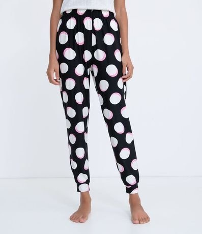 Pijama Pantalón con Estampa de Pelotas 1