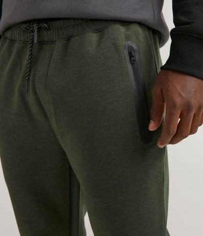 Pantalón Jogger Deportivo con Cremallera en el Bolsillo y Bajo Ajustado 3