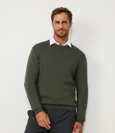 Suéter Tejido de Punto Ligero Fit Comfort 1