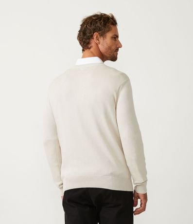 Suéter Tejido de Punto Ligero Fit Comfort 3