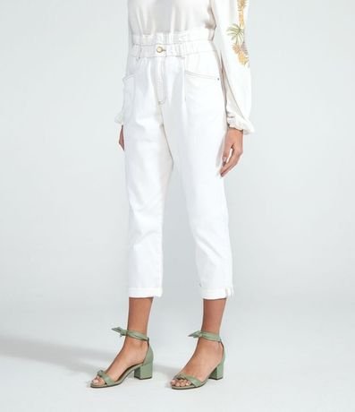 Pantalón Clochard Liso con Bolsillo