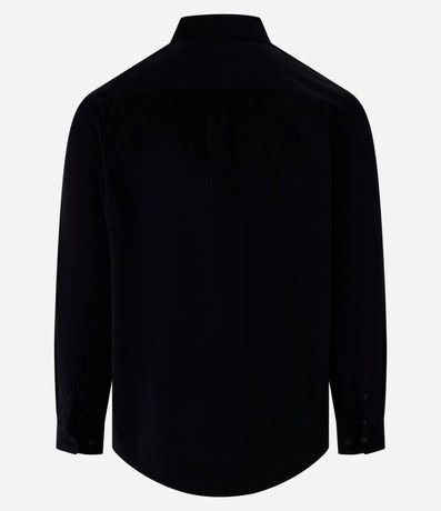 Camisa en Terciopelo con Bolsillos Delanteros 5