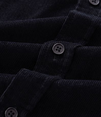 Camisa en Terciopelo con Bolsillos Delanteros 10