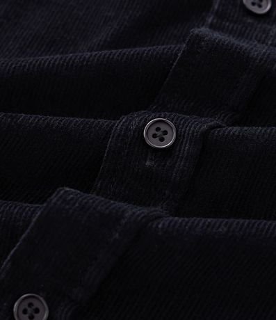 Camisa en Terciopelo con Bolsillos Delanteros 9