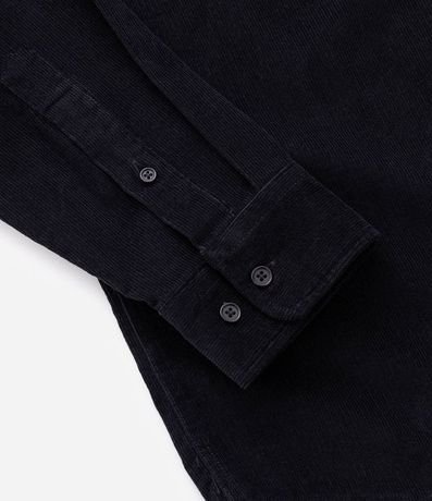 Camisa en Terciopelo con Bolsillos Delanteros 12