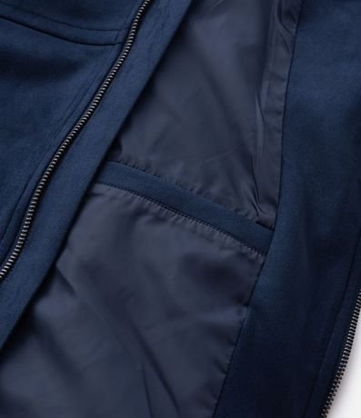 Chaqueta Bomber Lisa con Bolsillo 10