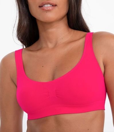 Sujetador Top sin Copa y Aro de Microfibra sin Costura Trifil 3