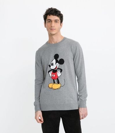 Suéter en Tejido de Punto Mickey Vintage 1
