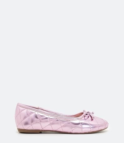 Zapatilla Infantil Capitoneada Metalizada - Talle 29 al 36