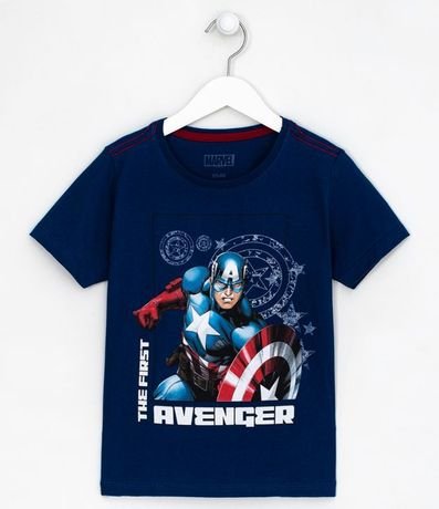 Camiseta Infantil Capitán America - Talles 4 a 10 años 1