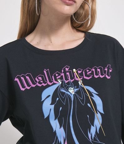 Blusa Cropped Manga Larga Estampa Malevora 3