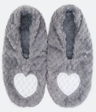 Media Home Socks con Antideslizante y Bordado Corazón 2