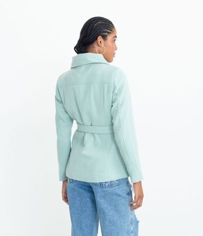 Campera con Cinturón de Ajuste con Bolsillos 3