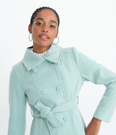 Campera con Cinturón de Ajuste con Bolsillos 4