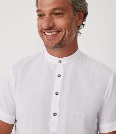 Camisa Comfort en Algodón con Abotonado Frontal 3