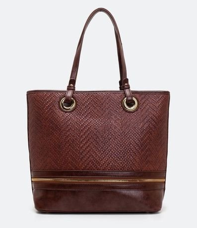 Bolso Grande Shopper con Textura 1