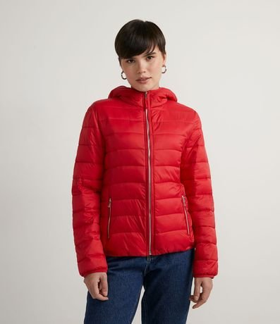 Campera Ultra Ligera en Poliamida con Capucha y Gomos 3