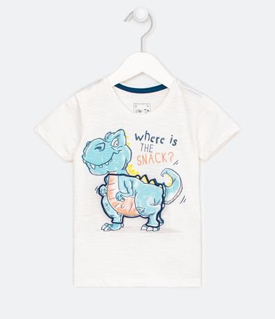 Camiseta Infantil Tiburón Anteojos Interactivo - Talles 1 a 5 años 1