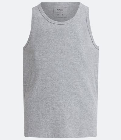 Musculosa en Algodón sin Estampado 5