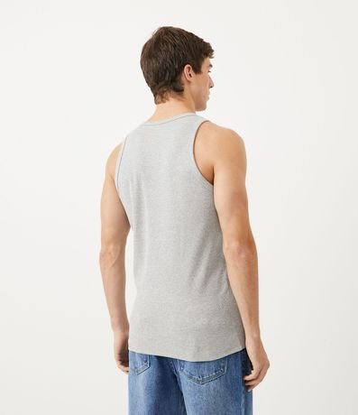 Musculosa Regular Básica en Rib de Algodón 5