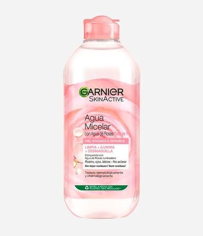 Agua Micelar de Rosas Skin Active Garnier 400ml