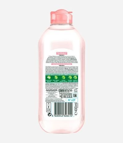 Agua Micelar de Rosas Skin Active Garnier 400ml 2