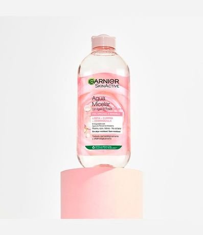 Agua Micelar de Rosas Skin Active Garnier 400ml 3