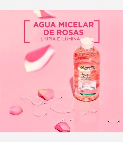 Agua Micelar de Rosas Skin Active Garnier 400ml 6