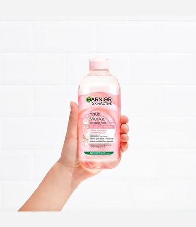 Agua Micelar de Rosas Skin Active Garnier 400ml 7