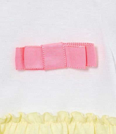 Vestido Infantil Detalles Maria Neon con Bombacha - Talle 0 a 18 meses 3
