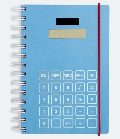 Cuaderno de Papel con Calculadora Divertida 1