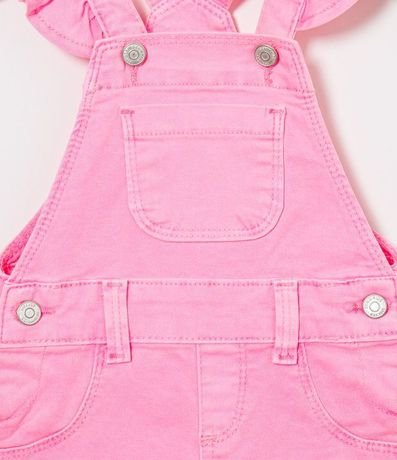 Enterito Infantil en Sarga con Volados en las Asas Talle 0 a 18 meses 3