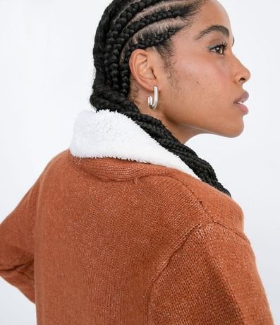 Chaqueta con Pelos Sintético 4